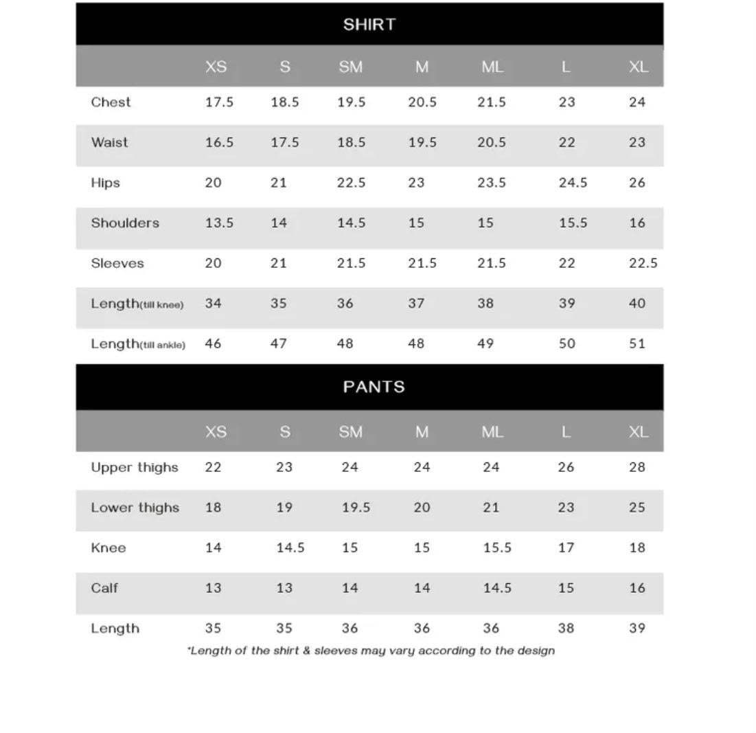 Size Guide